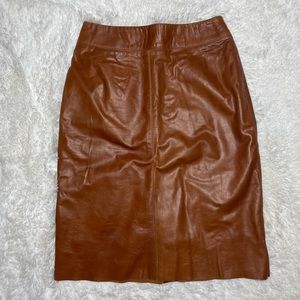 Iris Genuine Leather Midi